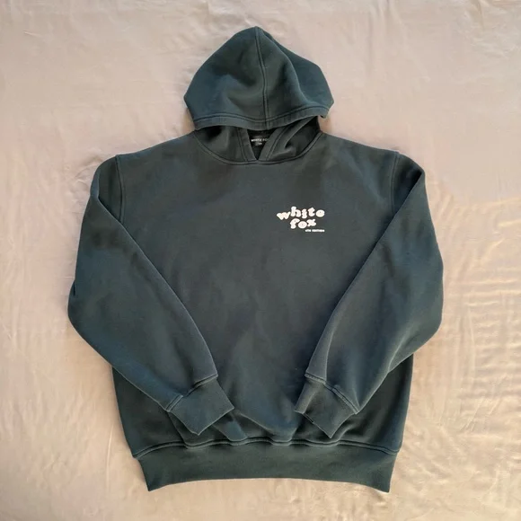 White Fox 4th Edition Oversized Hoodie in Clover Green (Rare) - Picture 7 of 7